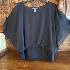 NWOT SHEER SCARF EVENING TOP